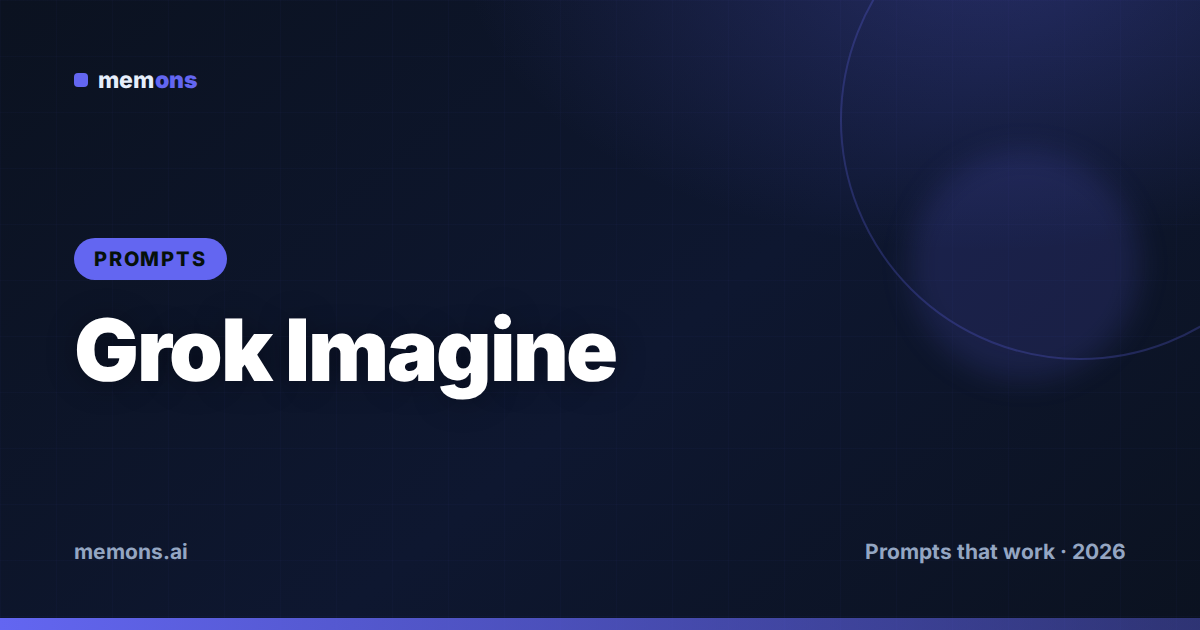 Grok Imagine