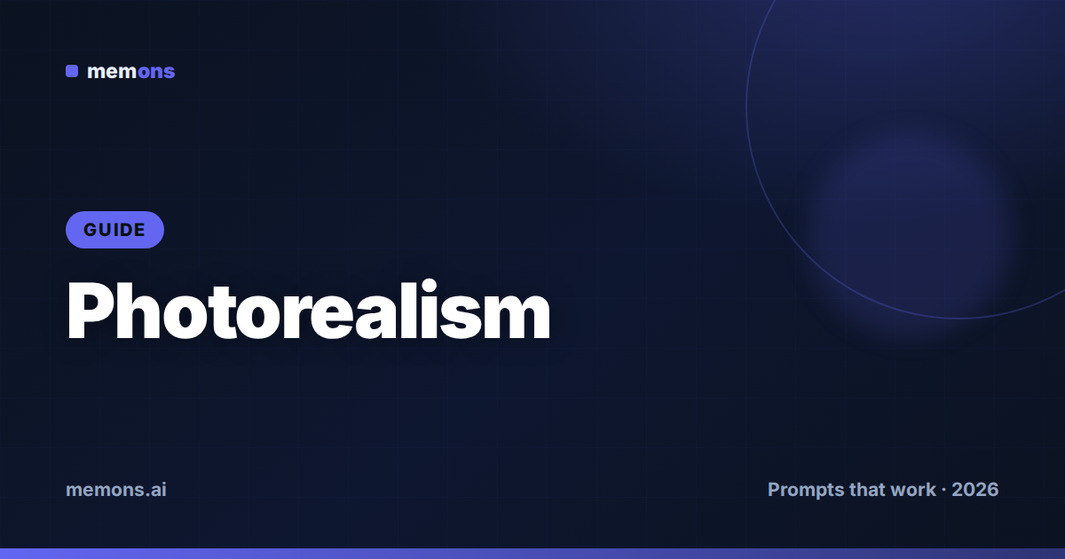Cover for How to Prompt Hunyuan Image for Photorealism (2026): Formulas + Examples