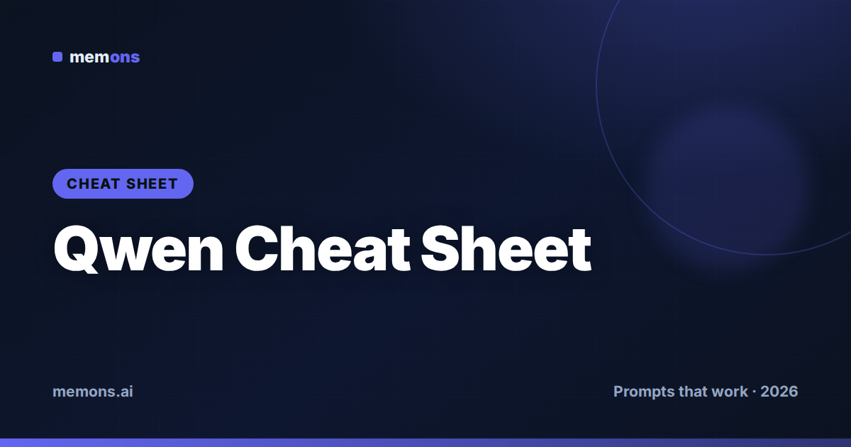 Qwen Prompts