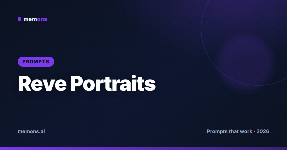 Reve Portraits